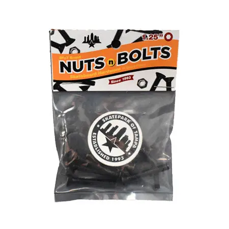 Skatepark of Tampa Nuts & Bolts 1.25-Inch Allen Hardware Kit