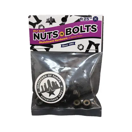 Skatepark of Tampa Nuts N’ Bolts 1.25″ Phillips Skateboard Hardware
