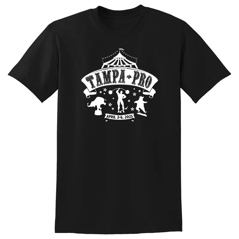 Skatepark of Tampa Tampa Pro 2025 Official Event T-Shirt