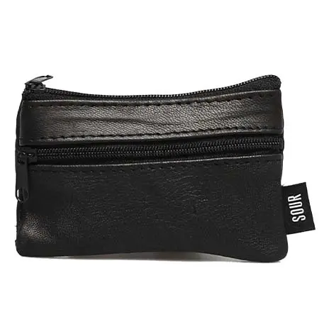 Sour Solution Barcy Genuine Leather Minimalist Wallet