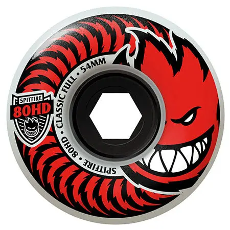 Spitfire 80HD Chargers Classic Full Skate Wheels – Precision-Molded Urethane