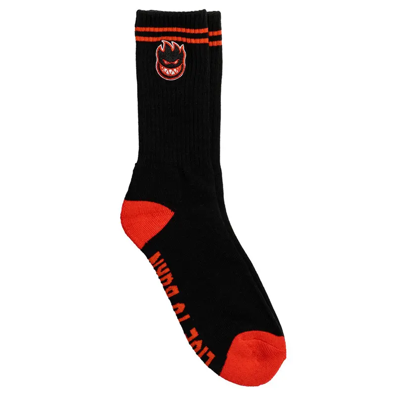 Spitfire Bighead Embroidered Crew Socks