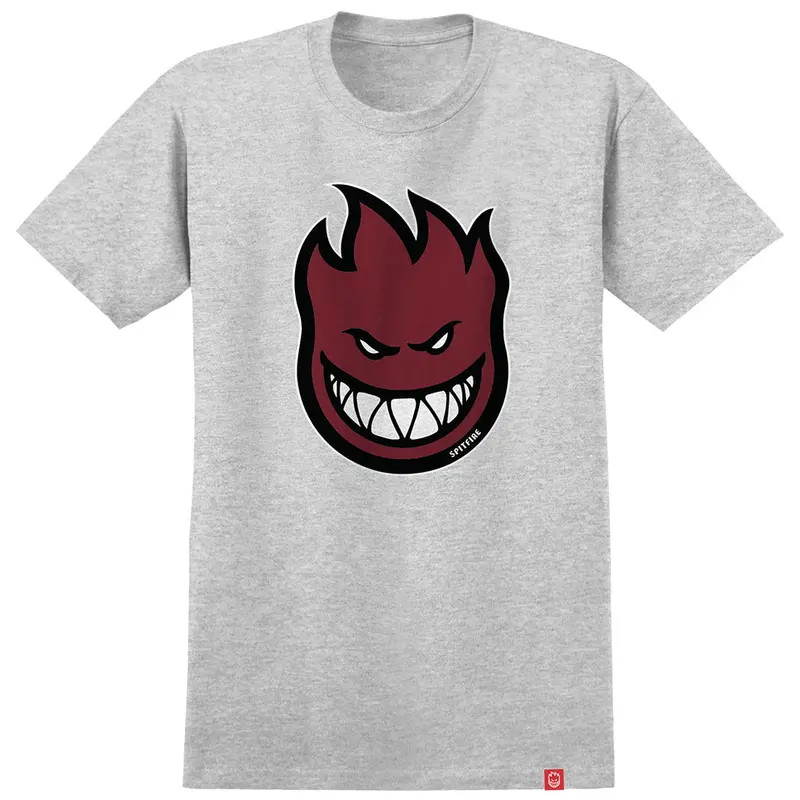 Spitfire Bighead Youth Sport Grey Crew Tee