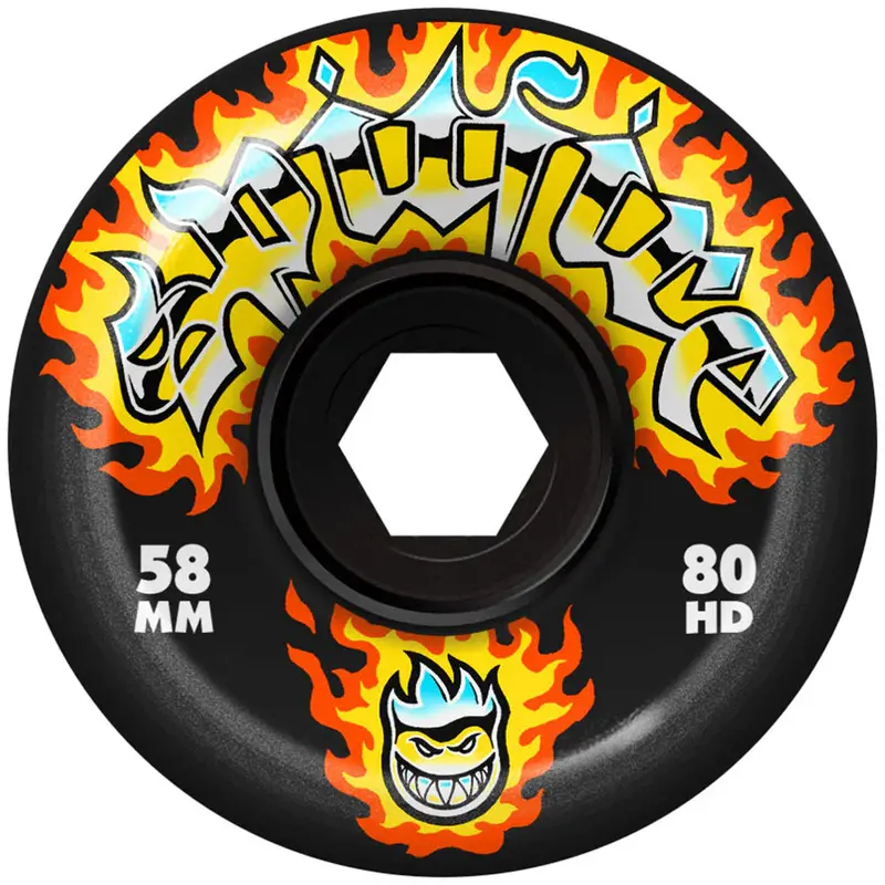 Spitfire Chrome Venom 80HD Conical Cruiser Skate Wheels