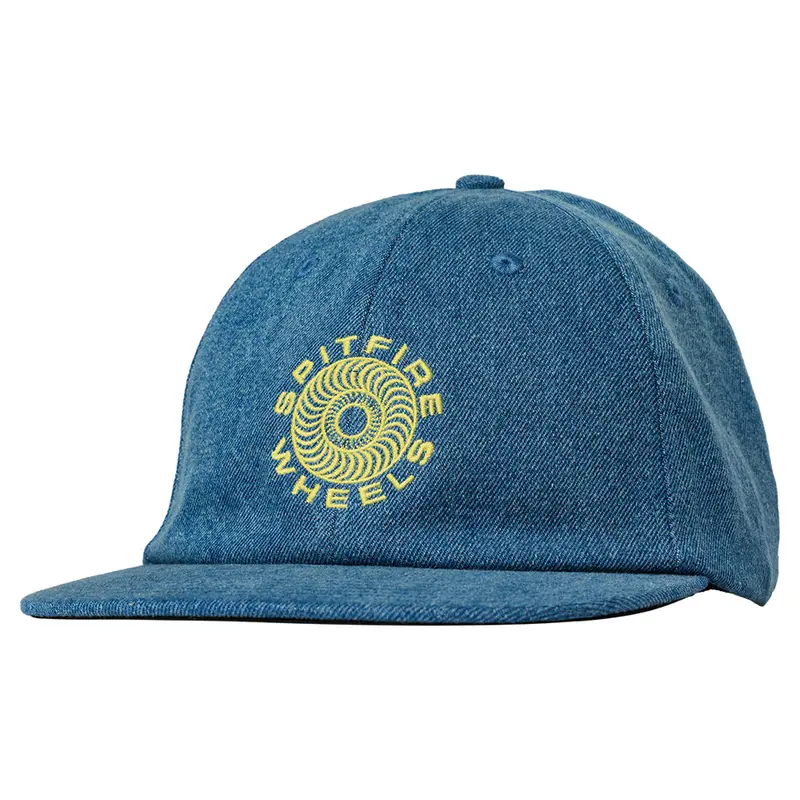 Spitfire Classic 87 Swirl Denim Adjustable Strap-Back Hat