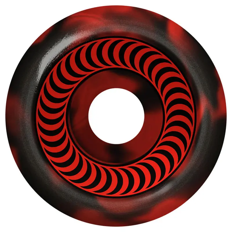 Spitfire Classic Formula Four 99D Wheels – Red/Black Swirl