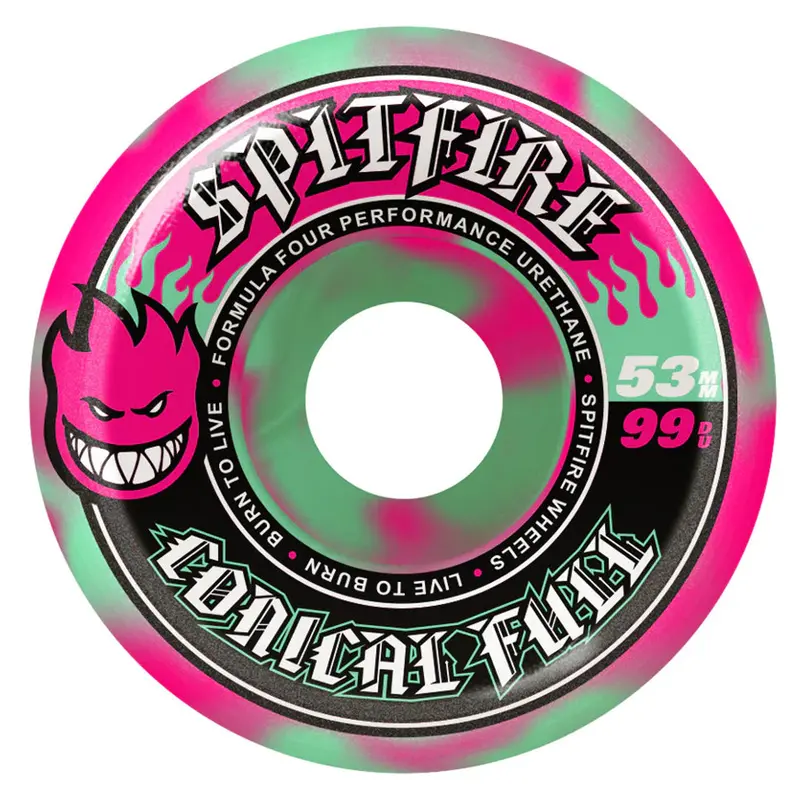 Spitfire Conical Full Swirl 99D Formula Four Skate Wheels