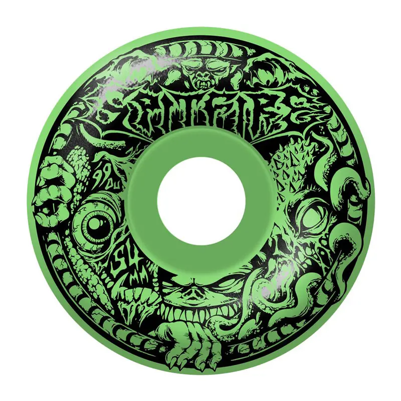 Spitfire Demon Gate Radial Glow-in-the-Dark 99D Wheels
