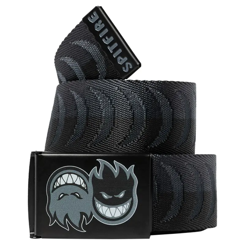 Spitfire Eternal Crescent Web Belt – Charcoal
