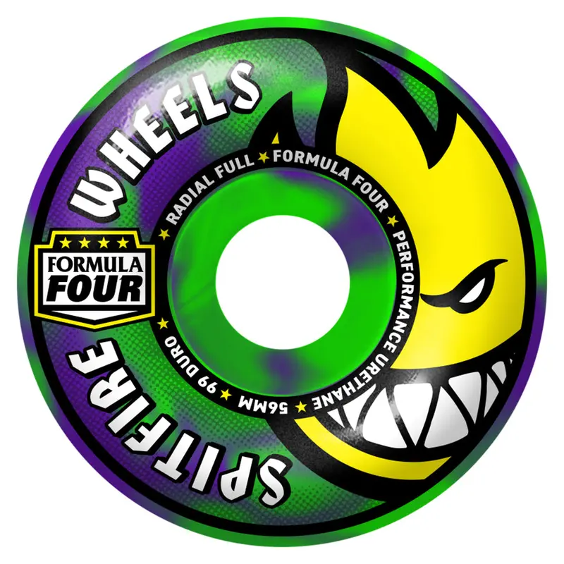 Spitfire Formula Four 99D Radial Wheels – Swirl Pattern