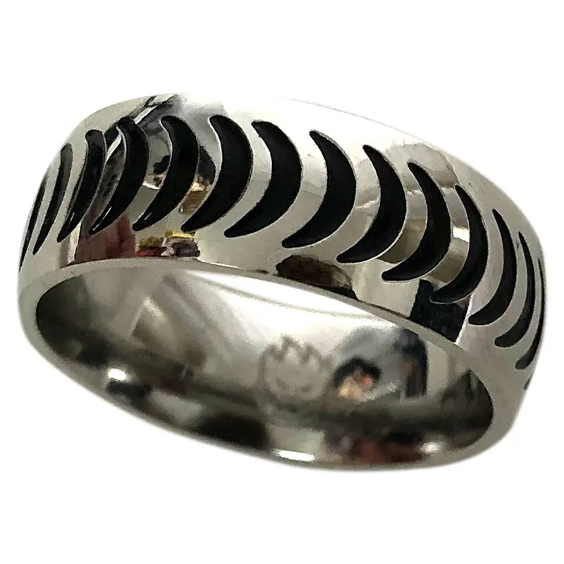 Spitfire Swirl Crescent Ring Accessory