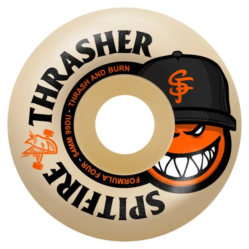 Spitfire x Thrasher The City Radial Formula Four Wheels – 99D