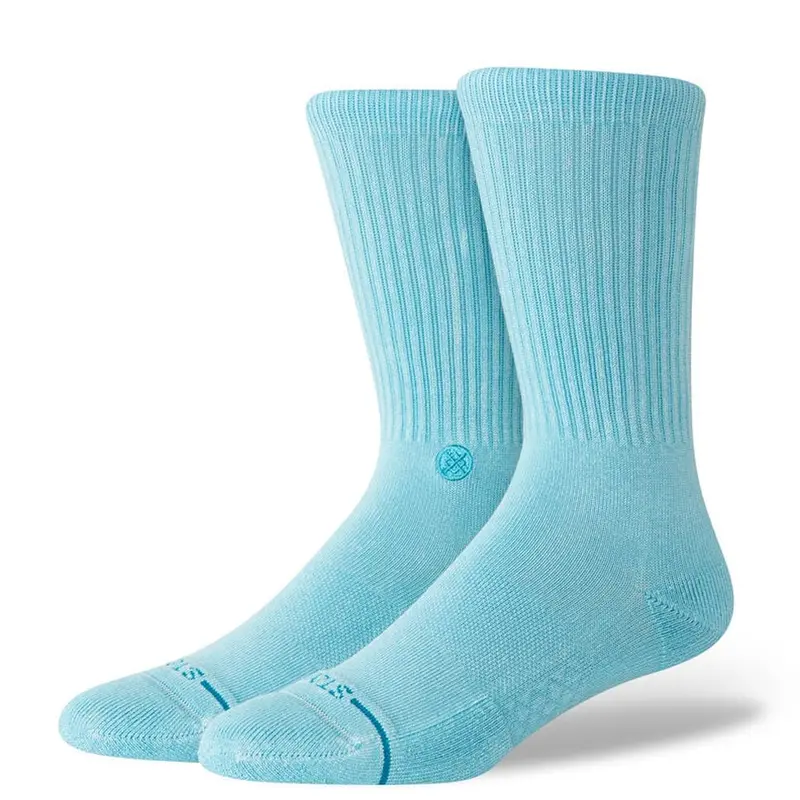Stance Icon Dyed Electric Blue Athletic Socks