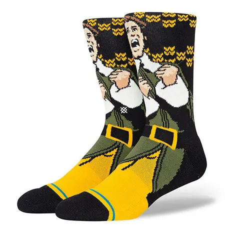 Stance Smilings ‘My Favorite’ Crew Socks – Fun Pattern