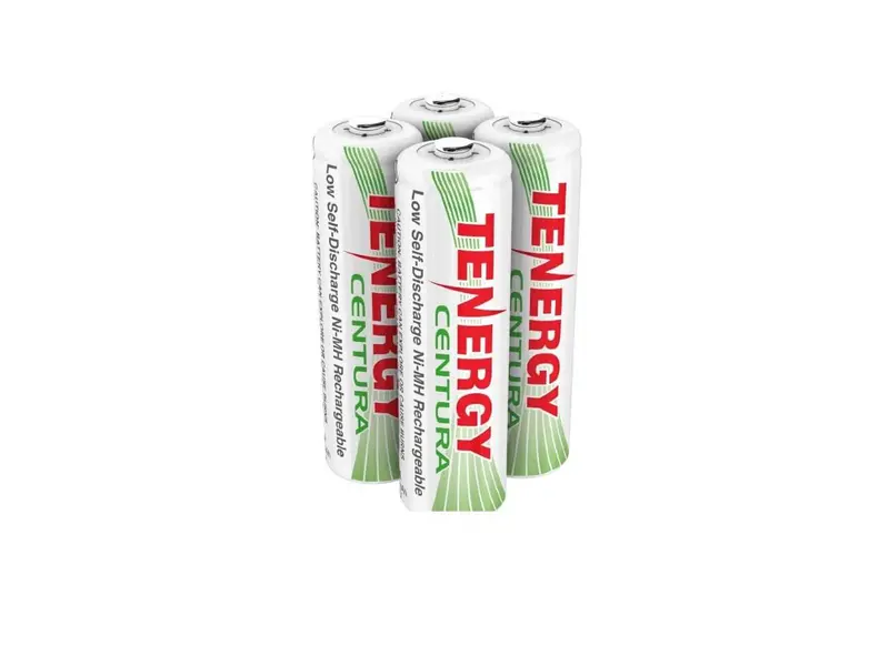 Tenergy Centura AA NiMH Rechargeable Batteries – 4-Pack