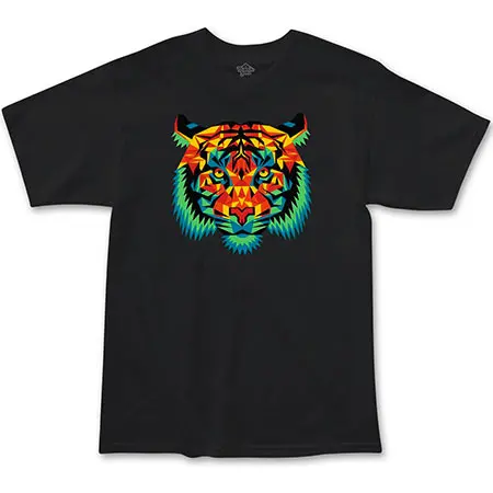 Thank You Skateboards Geo Tiger Print Tee