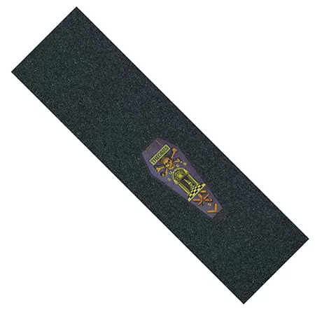 Theories Coffin Grip Tape – Durable Skateboard Deck Adhesive with Gothic Motif