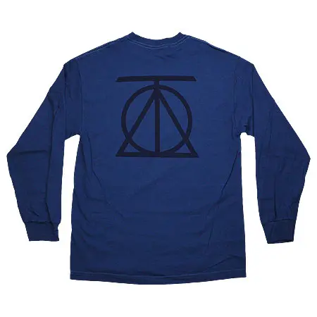 Theories Crest Embroidered Long Sleeve T-Shirt
