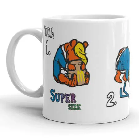 Theories Ecunumy Minimalist Ceramic Coffee Mug