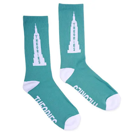 Theories Empire Crew Socks – Stylish Ankle-High Skate Sock Pair