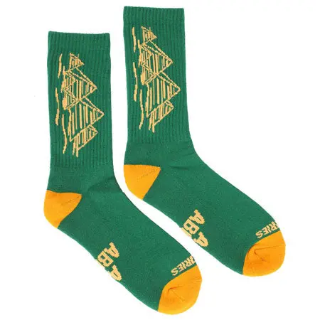 Theories Pyramids Patterned Crew Socks