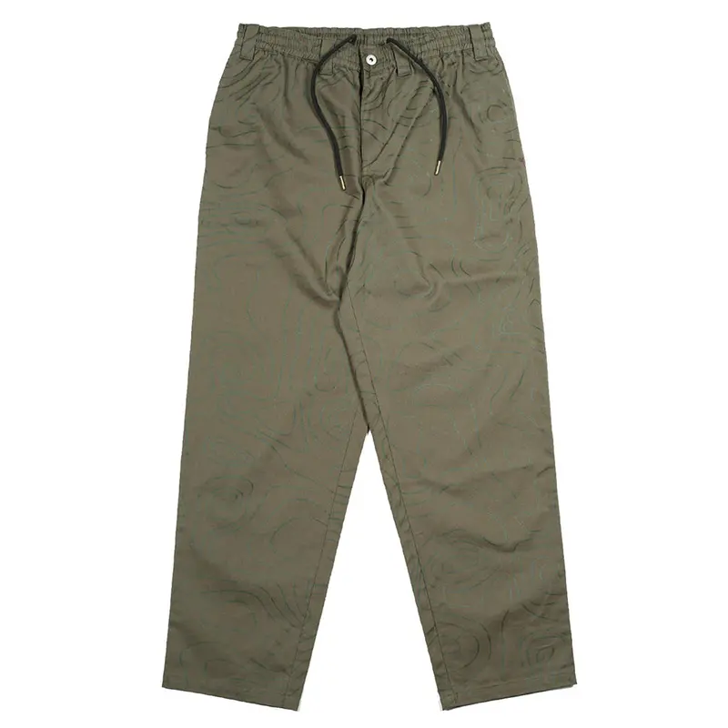 Theories Stamp Lounge Contour Green Sweatpants
