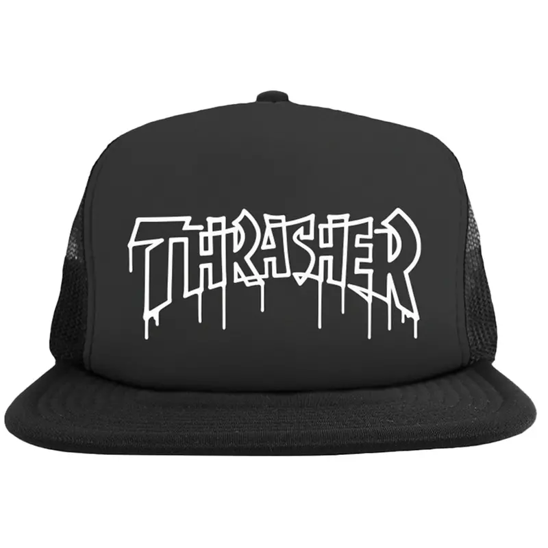 Thrasher One Liner Trucker Cap