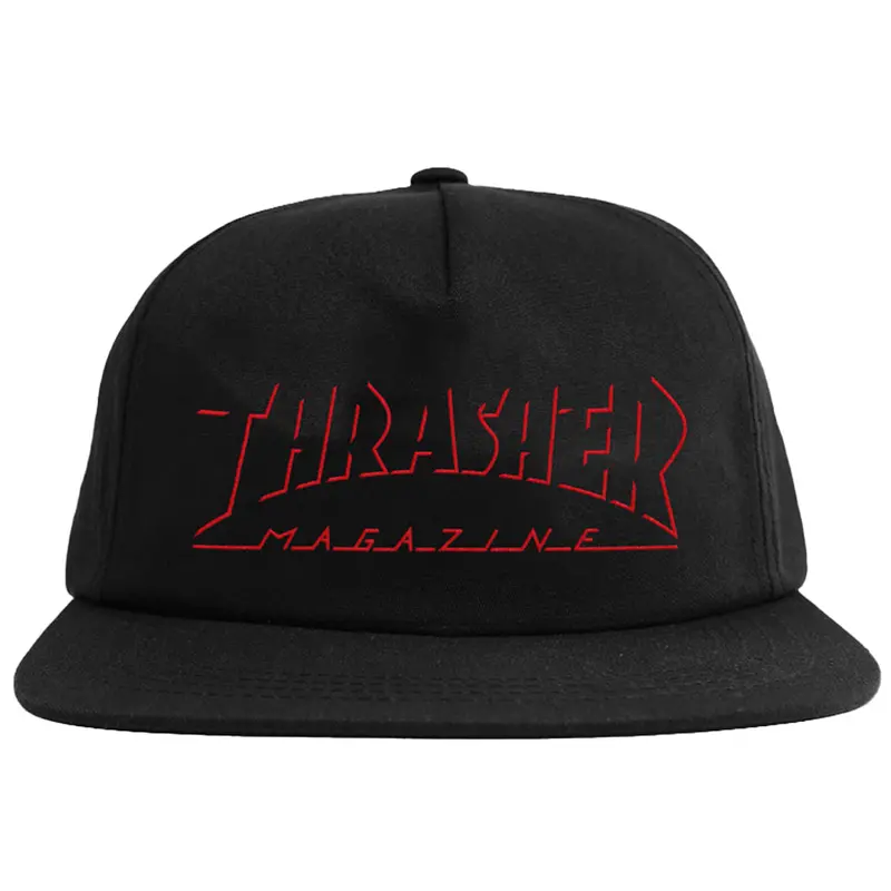 Thrasher Shadow Mag Logo Snapback Hat