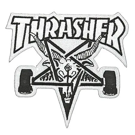 Thrasher Skate Goat Iron-On Patch