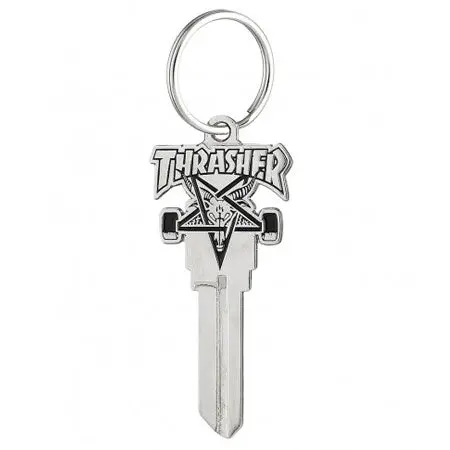 Thrasher Skategoat Keychain – Iconic Skate Magazine Charm