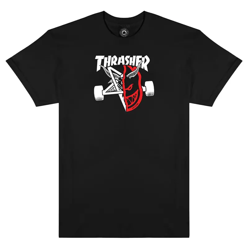 Thrasher x Spitfire Thrash and Burn Printed T-Shirt