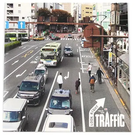 Traffic Skateboards Look Right: Japan Tour Documentary DVD