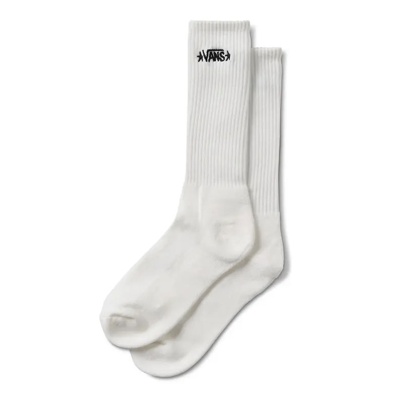Vans Atiba Haze Crew Socks – White Cotton Blend