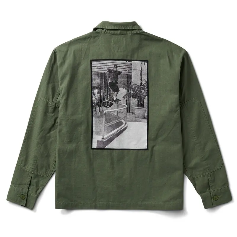 Vans Atiba Haze Military-Inspired Overshirt – Rugged Cotton Blend