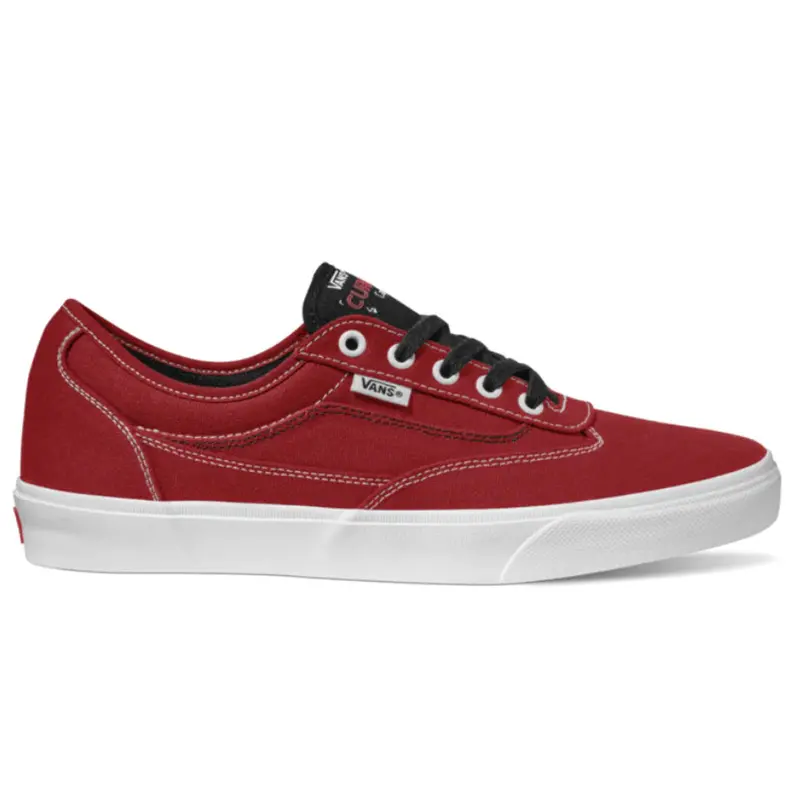 Vans Curren Caples Red Skate Shoes