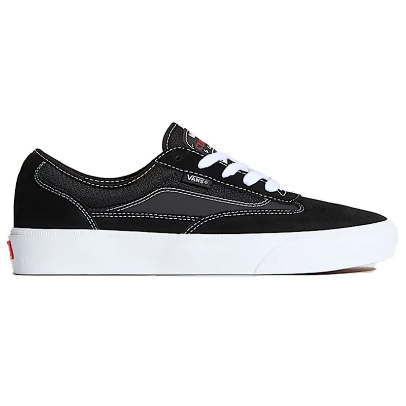 Vans Curren Caples Skate Shoes – Black & White