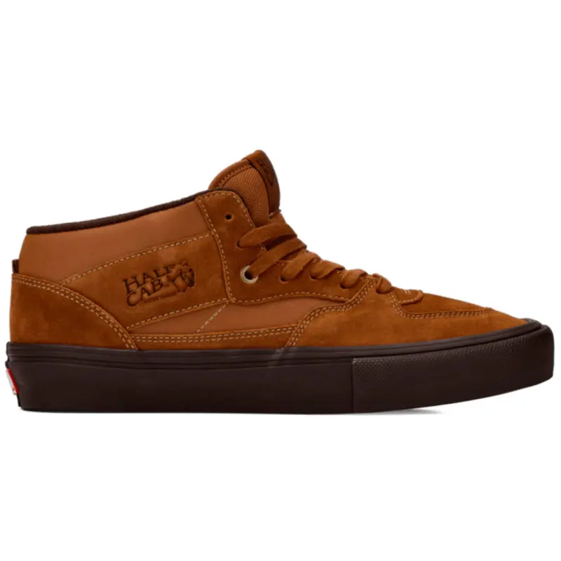 Vans Half Cab Golden Brown Skate Sneakers – Gum Sole