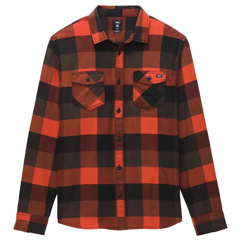 Vans Plaid Flannel Button-Down Shirt