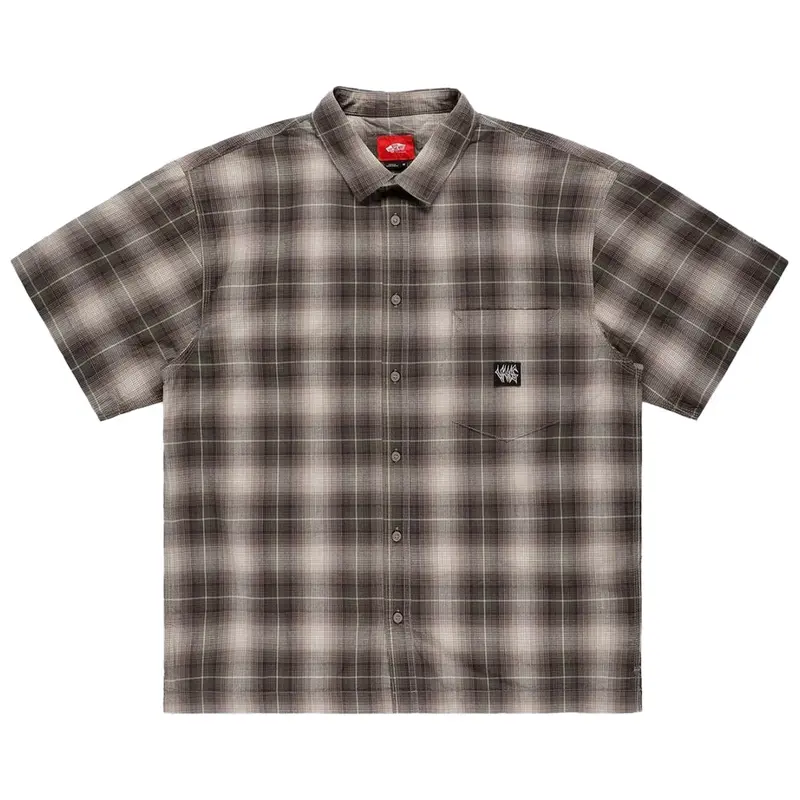 Vans Skate Plaid Short-Sleeve Button-Up Shirt