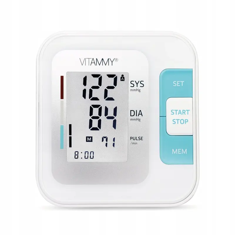 VITAMMY NEXT 1 Digital Upper Arm Blood Pressure Meter with Arrhythmia Detection & Extra-Large Display