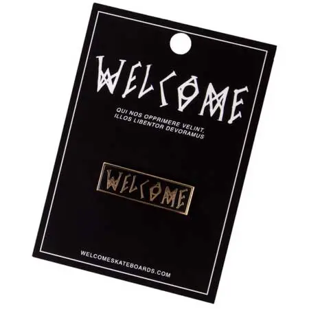 Welcome Skateboards ‘Scrawl’ Enamel Lapel Pin