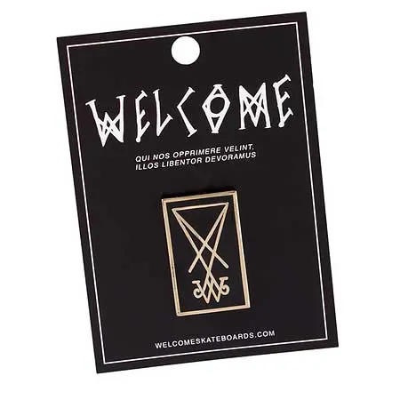 Welcome Skateboards ‘Symbol’ Hard-Enamel Pin