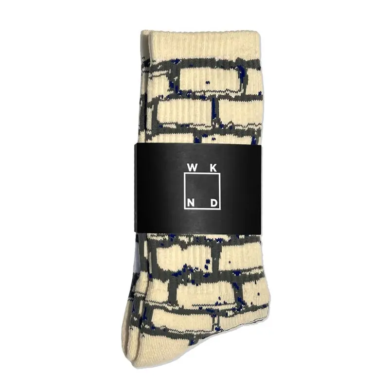 WKND Brick Crew Skate Socks – Moisture-Wicking Crew Socks
