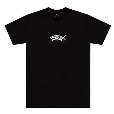 WKND Evo Fish Embroidered Cotton T-Shirt