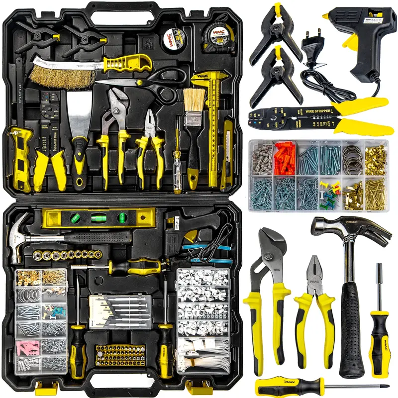 WMC Tools 1001-Piece Hand Tool Kit in Storage Case