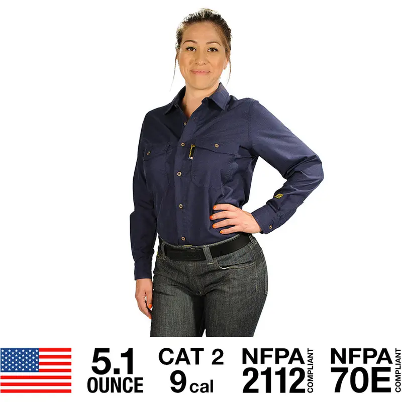 Women’s “Silver Bullet” Flame-Resistant Work Shirt