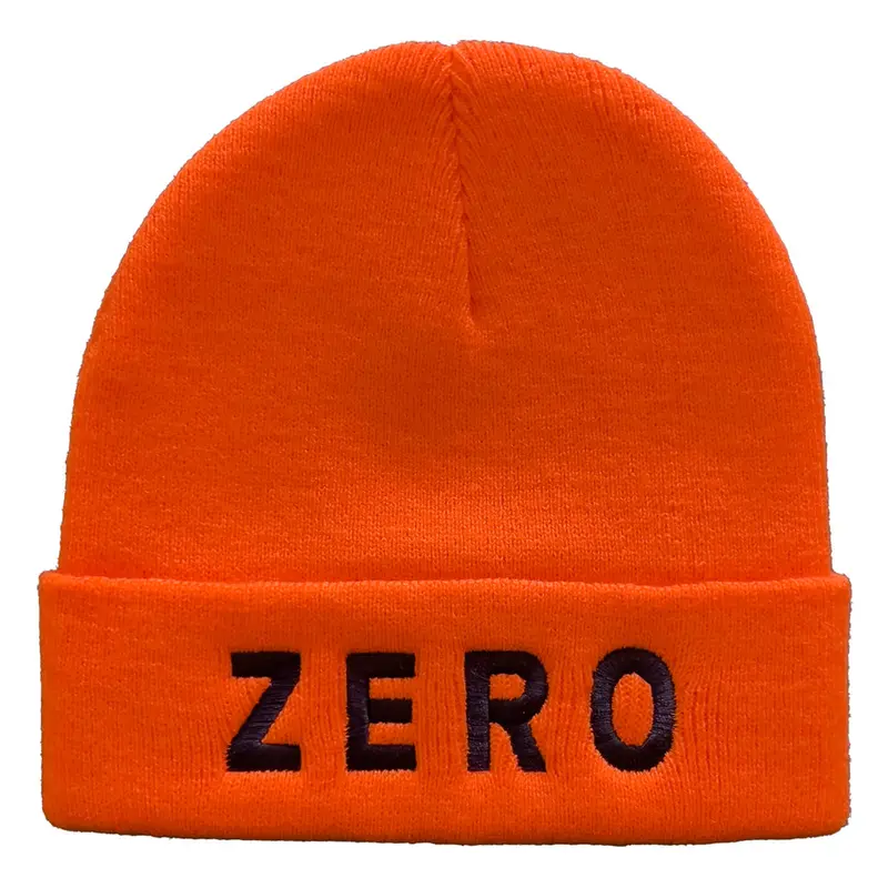 Zero Army Embroidered Winter Beanie
