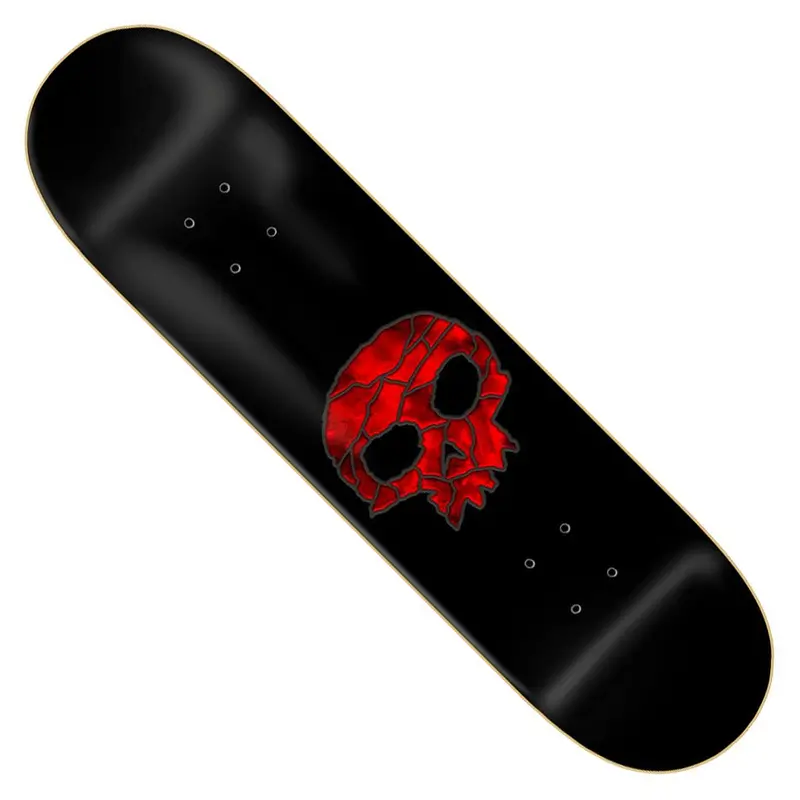 Zero Red Stained Glass Graphic Skate Deck