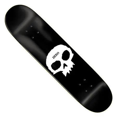 Zero Single Skull Complete Skateboard Deck