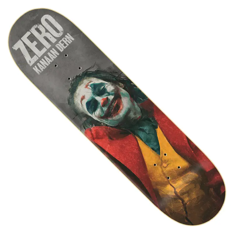 Zero Skateboards Kanaan Dern Joker Graphic Deck